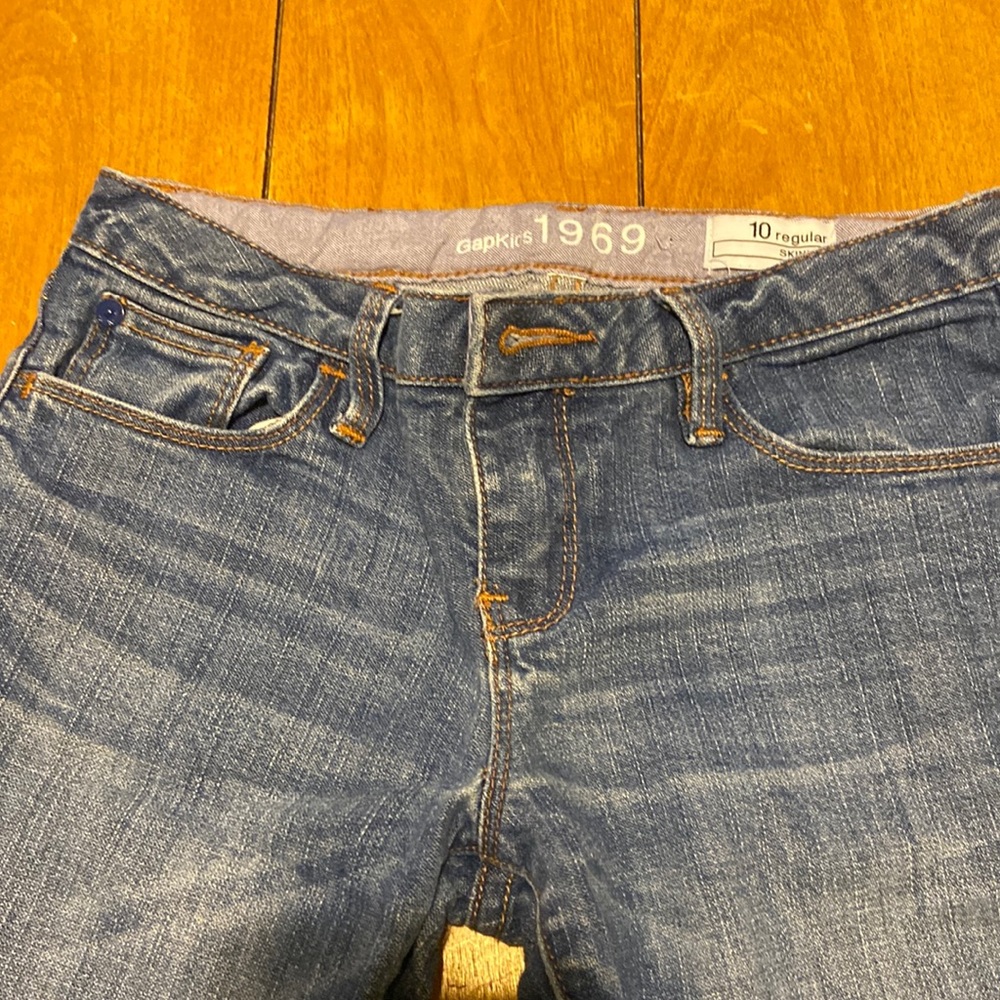 Gap kids size 10 skinny jeans